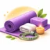 yoga mat and essentials