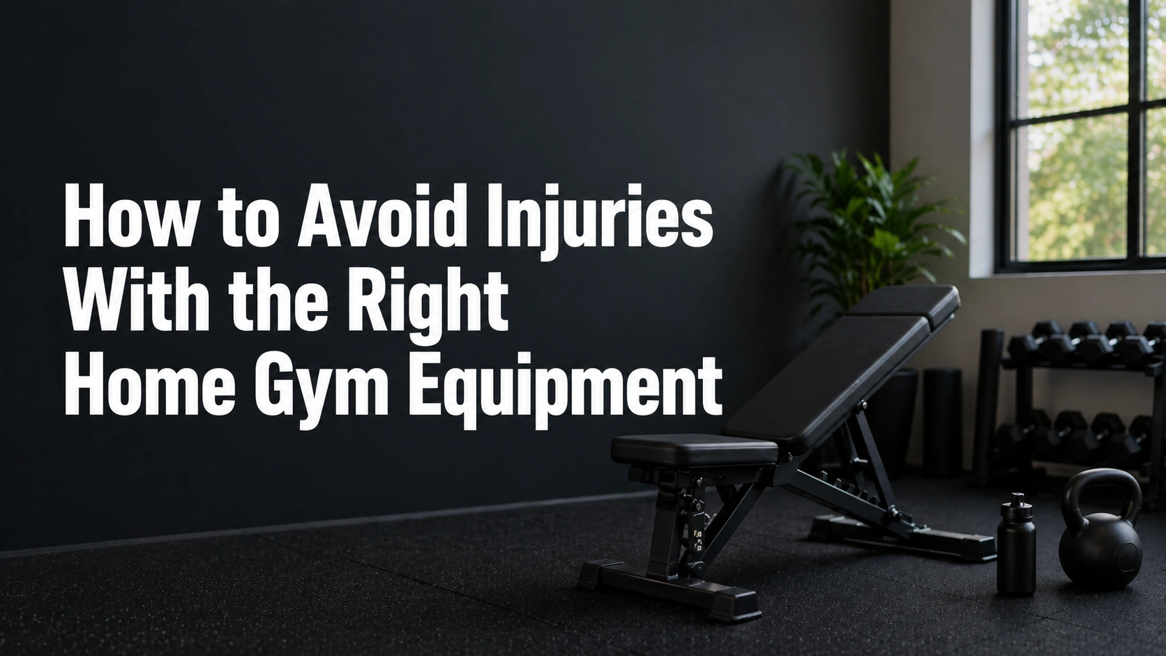 How to Avoid Injuries With the Right Home Gym Equipment