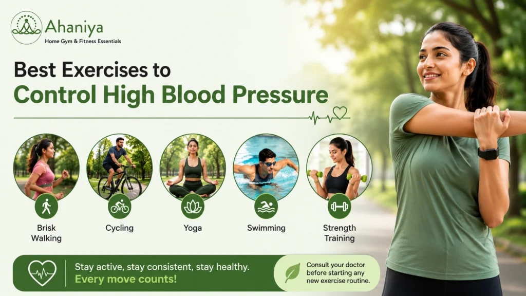 Best Exercises to Control High Blood Pressure