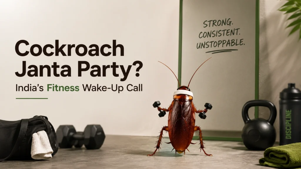 What the “Cockroach Janta Party” Trend Reveals About Fitness Motivation in India