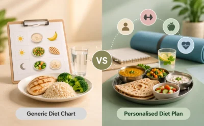 Personalised Diet Plan vs Generic Diet Chart